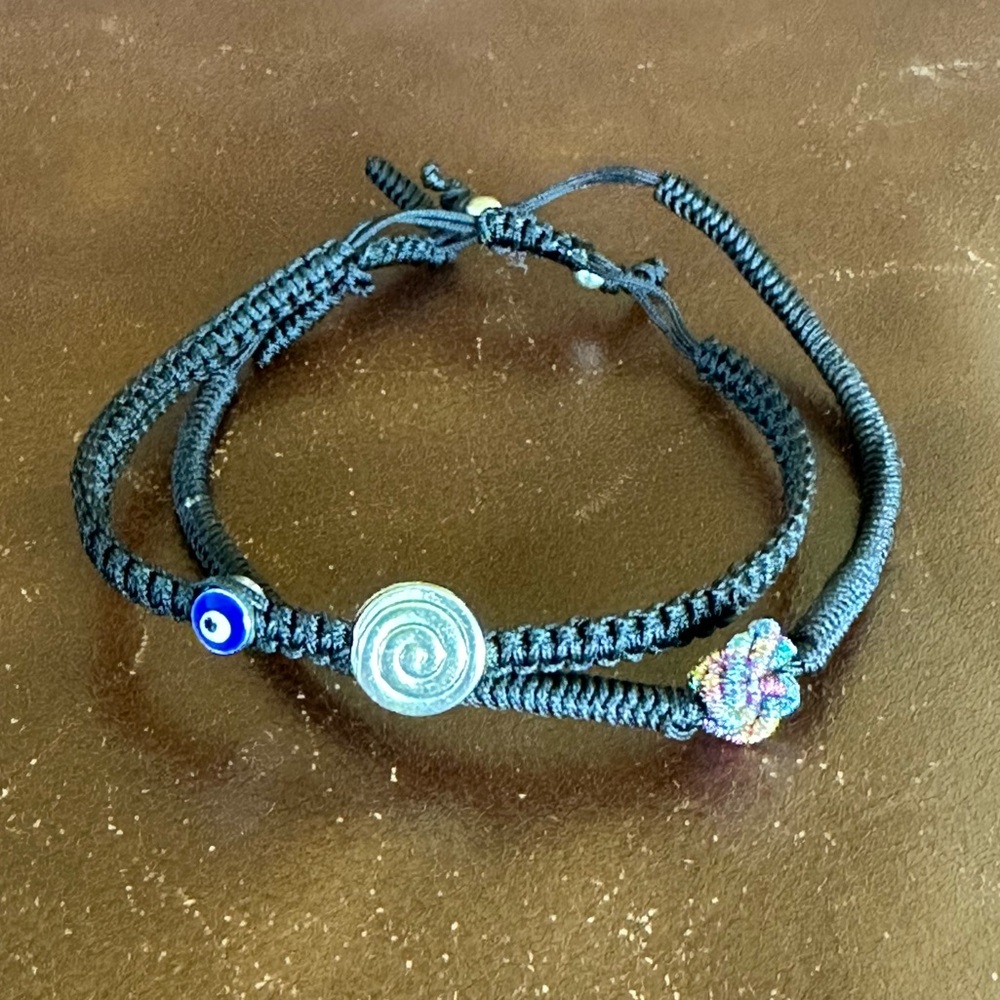 NWOT 2 Macrame Adjustable Bracelets